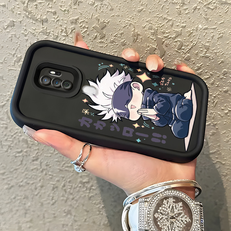 Casing Hp Untuk OPPO A5 2020 OPPO A9 2020 Case Casing Kesing pola pria berambut putih kecil lucu Ces