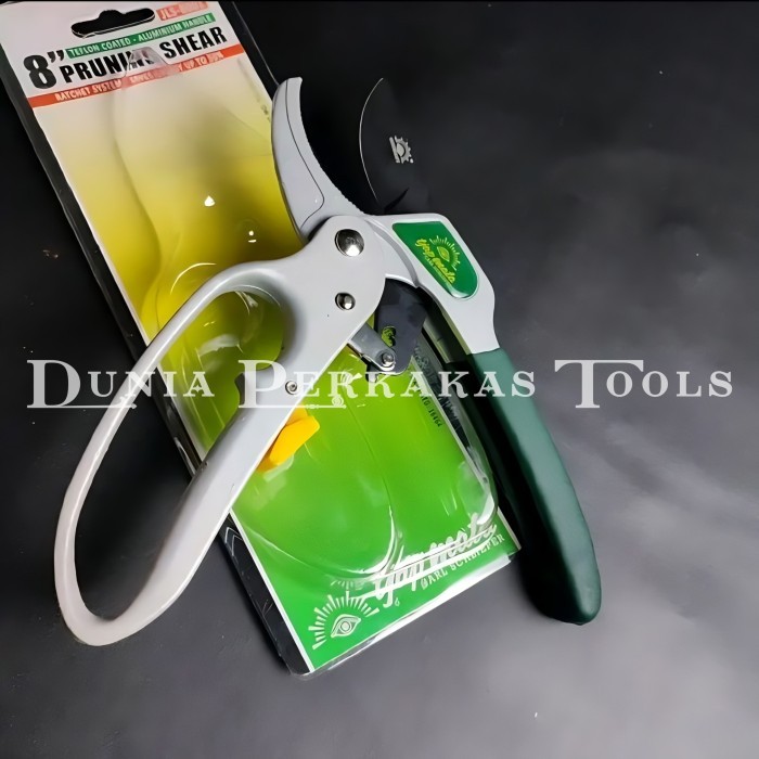 Terbatas Gunting Ranting Dahan 8 Inch Tjap Mata Ratchet Gunting Kebun