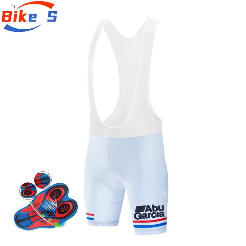 Premium Celana Sepeda Padding 9D Gel Bibshort Cycling Cool Max Putih