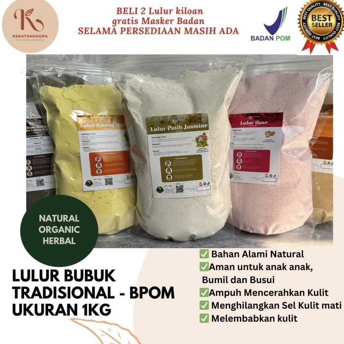 Lulur Badan Bubuk 1Kg