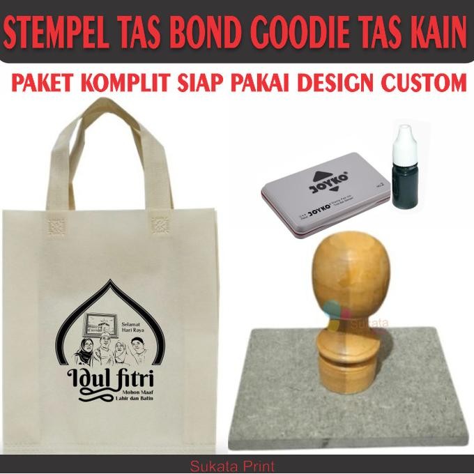 

Sale Stempel Sablon Spunbond Tas Kain Totebag Anti Luntur Stempel Custom