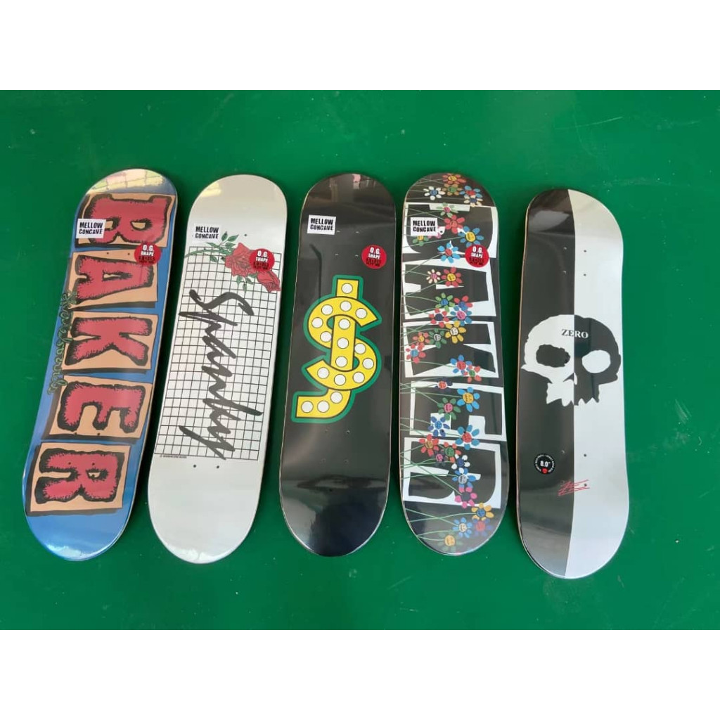 23023 DECK SKATEBOARD BAKER BARU DECK SKATEBOARD KUALITAS PRO 7 LAPIS DECK MAPLES CANANDIAN 31*8 INC