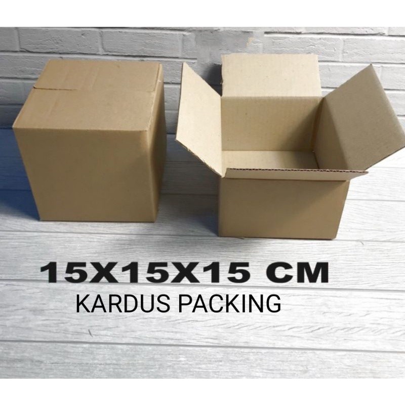 

TERMURAH KARDUS PACKING 15X15X15 CM