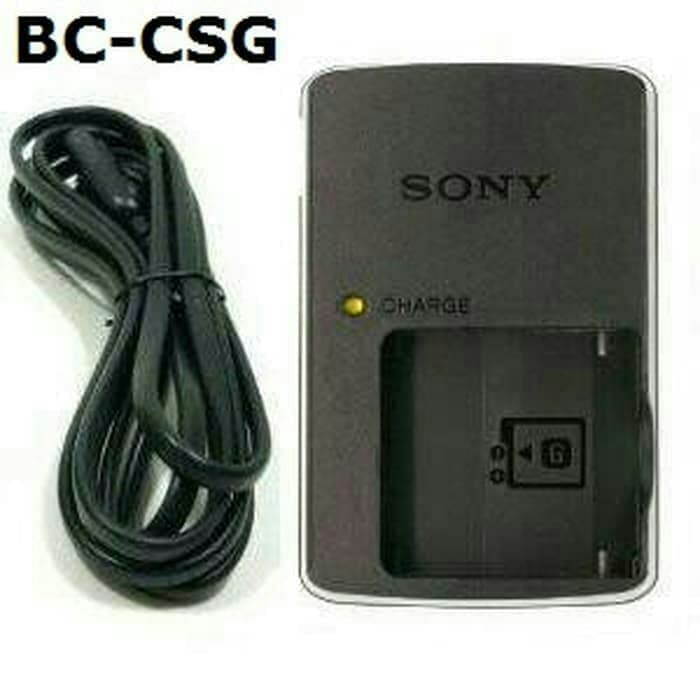TERBARU charger baterai kamera digital sony BC CSG