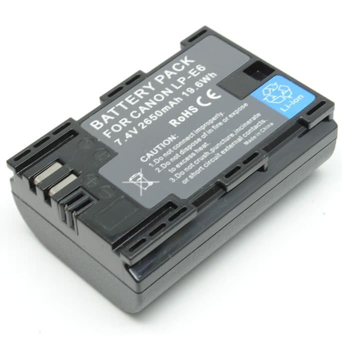 TERBARU Baterai Kamera Canon EOS 5D LP-E6 (OEM) - Black