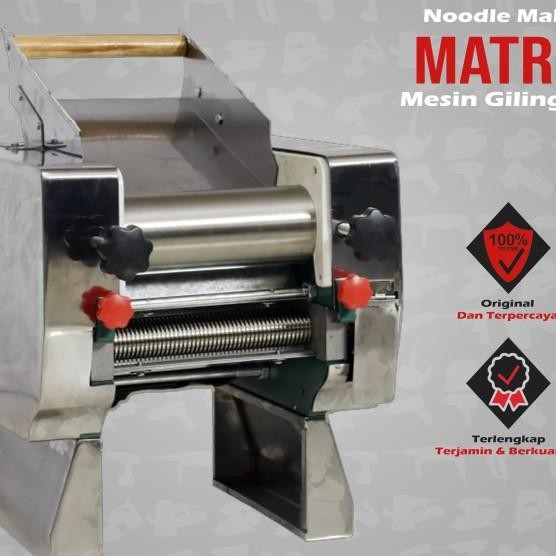 Matrix Mesin Giling E & Pangsit Mj 180 Noodle Maker Stainless Steel