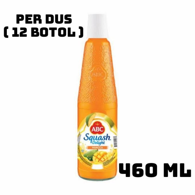 

sirup ABC squash mangga 460 ml per dus ( 12 botol )