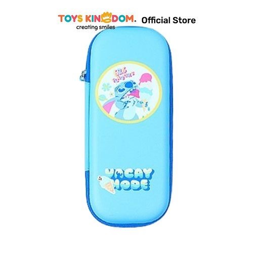 

Wan - Toys Kingdom Kiddy Star Ume Tempat Pensil Stitch Emboss - Biru Kotak Pensil Pulpen Pencil Case
