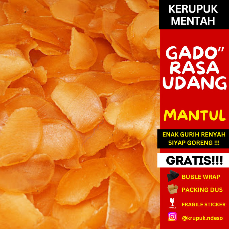 

kerupuk sari udang kecil dan besar 1kg