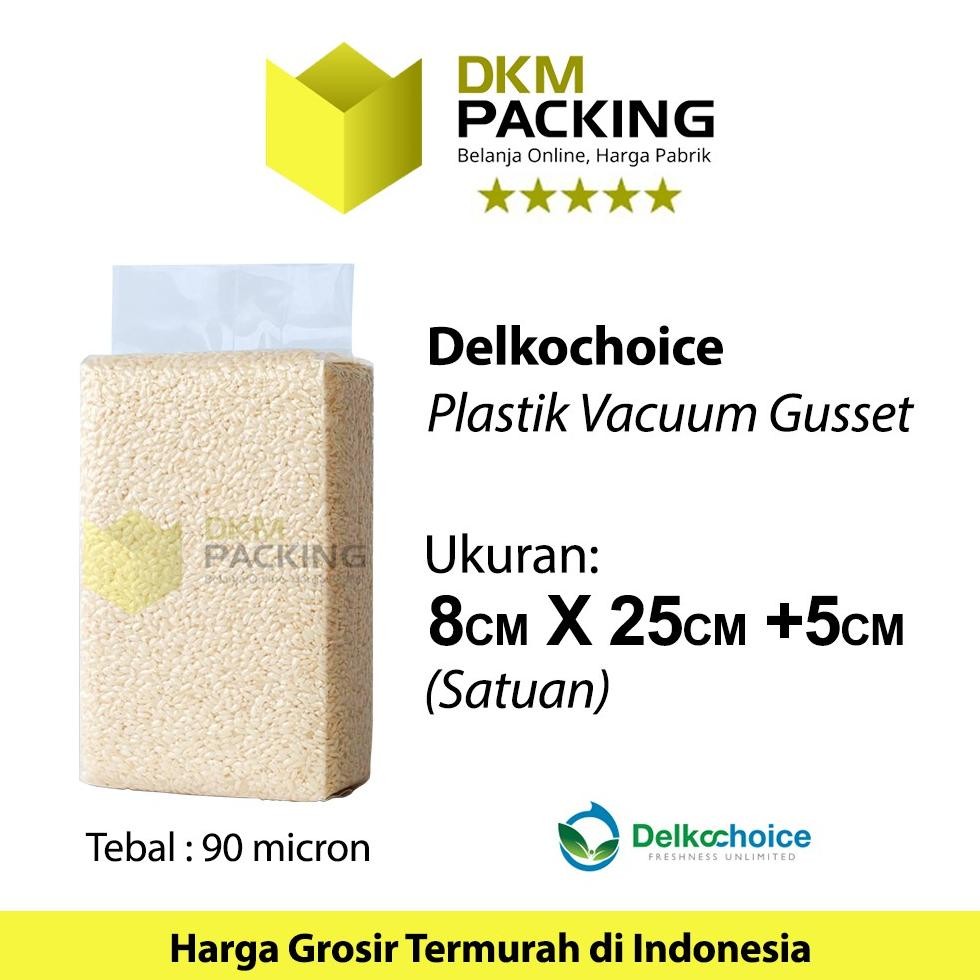 COD OK Plastik Vacuum Gusset Nylon Beras / Cemilan / Bubuk / TERMURAH / SATUAN ||