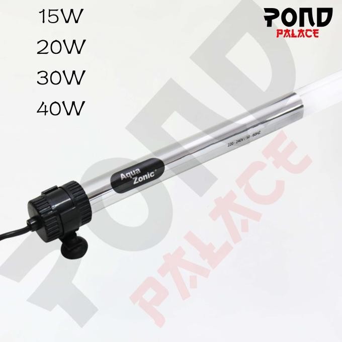 Lampu Uv Sterilizer Kolam Aquazonic Ultraviolet 40 Watt Ultraviolet