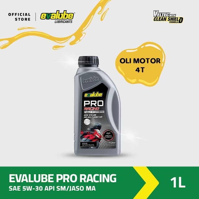 Evalube Oli Motor PRO RACING Full Synthetic 5W-30 (1L)