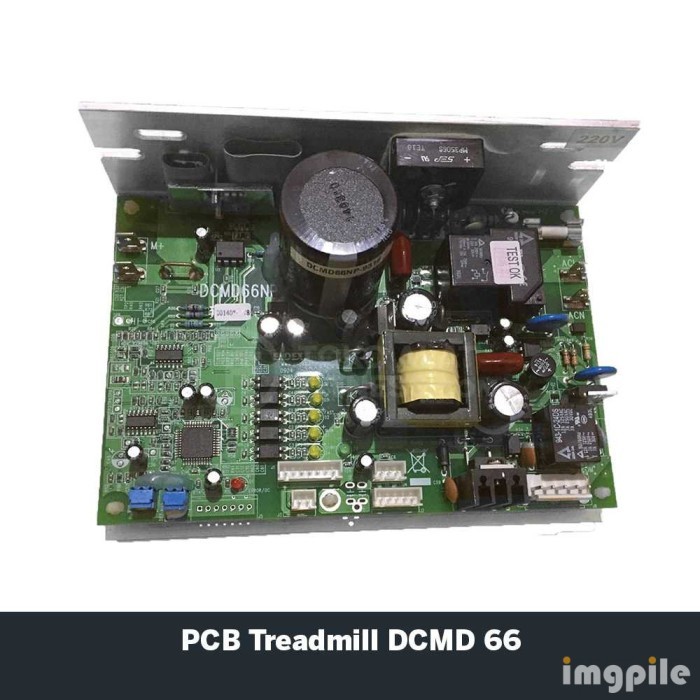 PCB Treadmill DCMD 66 | Sparepart PCB Treadmill Elektrik | Pengganti PCB Controller