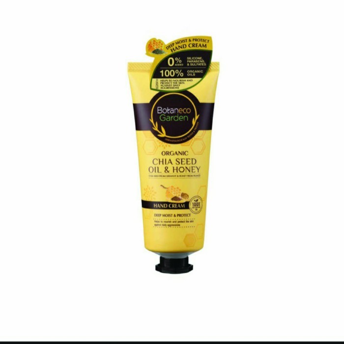 

BOTANECO GARDEN ORGANIC CHIA SEED & HONEY HAND CREAM 60 GRAM