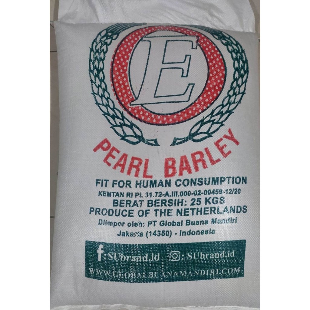 

25kg Barley - Biji Jali - Jali - wajib gosend/ grab instan