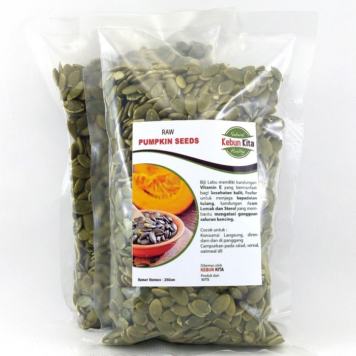 

Biji Labu Mentah 1 kg ( Raw Pumpkin Seeds)