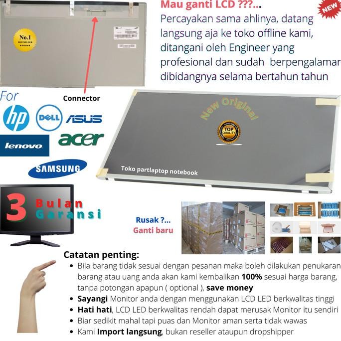 Panel Lcd Monitor Pc All In One Asus, Lg, Samsung, Dell - Original Restock