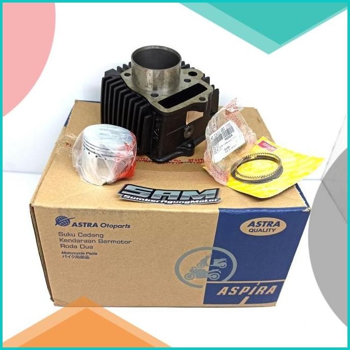 CYLINDER BLOCK KIT PAKET BLOK SILINDER HONDA WIN GRAND ORI ASPIRA GN5