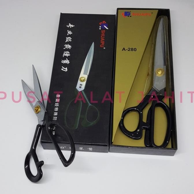 

Gunting Kain 8 - 12 Inch Shuaipu Tajam Alat Potong Bahan Tukang Jahit Terbaik Dikelasnya