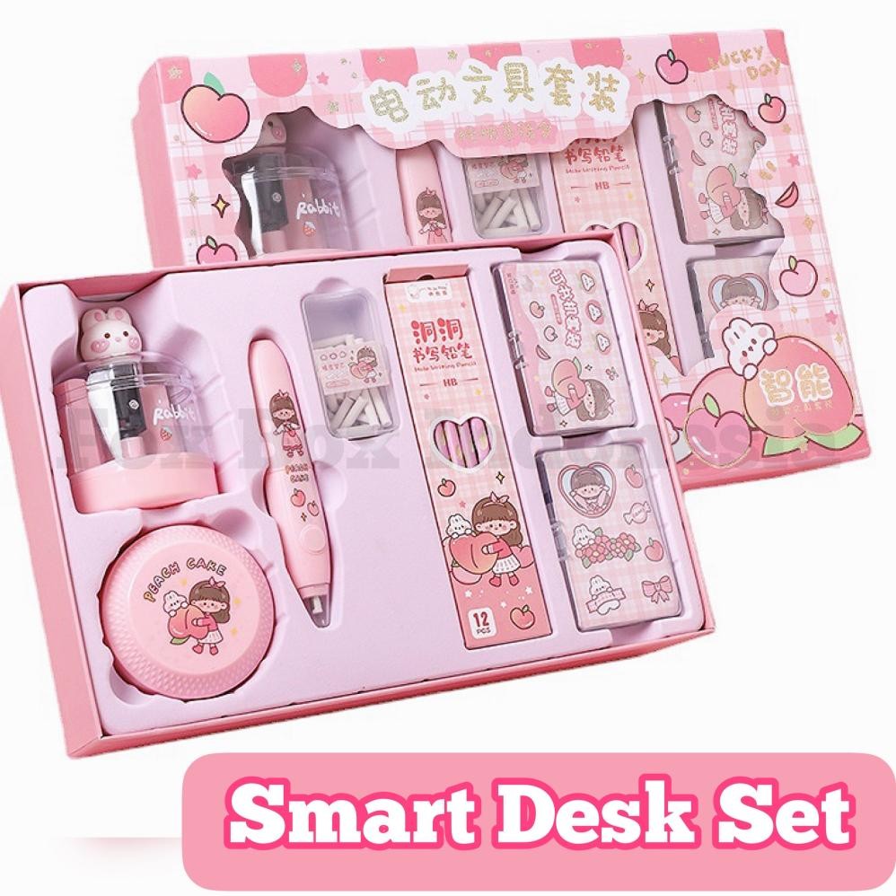 

ORIGINAL [PROMO TERBARU] Jurnal dan Set Alat Tulis Elektrik - Journal Stationary Set - Set Elektrik Stationery Otomatis - Serutan Pensil Penghapus Washi Tape Lucu - Fox Box Indonesia bas-12