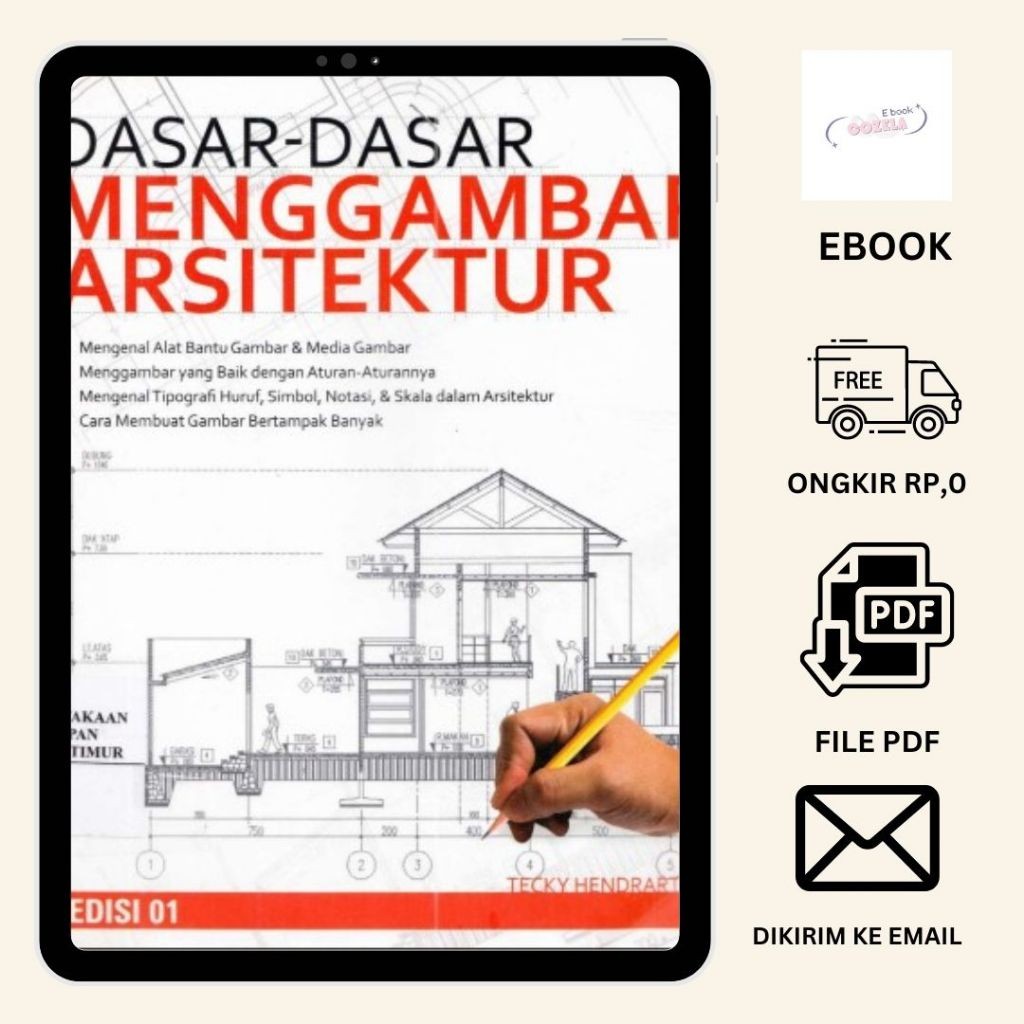 

1258. Dasar-Dasar Menggambar Arsitektur (Tecky Hendra.)- cp
