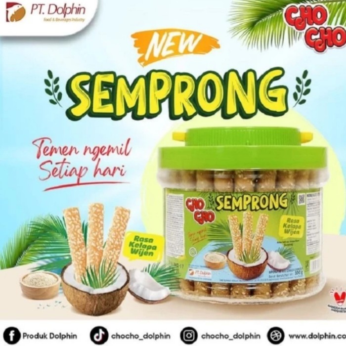 

Terlaris Cho Cho Semprong kelapa wijen 300g SALE