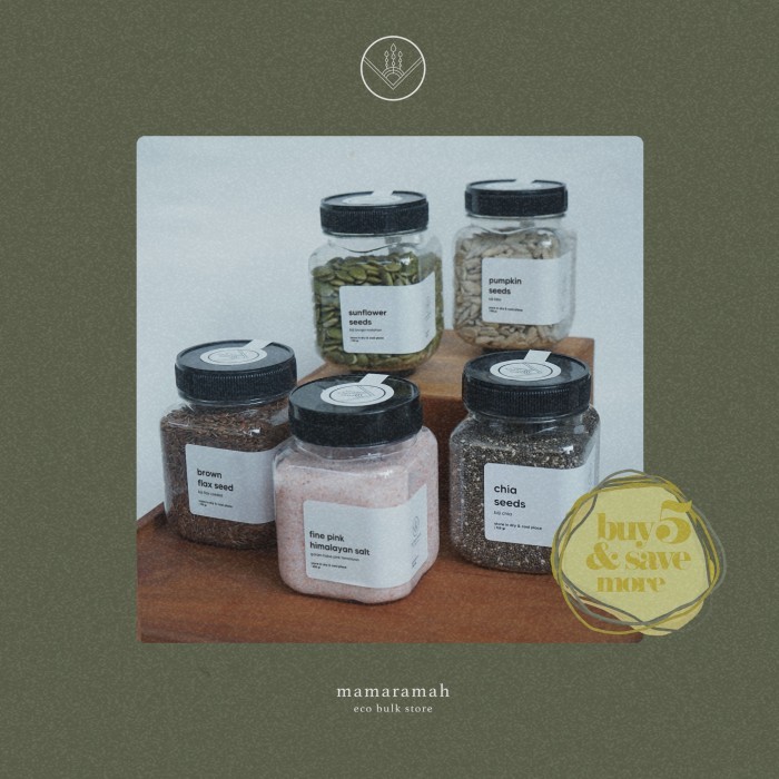 

Terlaris Him Salt Chia Seed Biji Labu Biji Bunga Matahari Flax Seed SALE