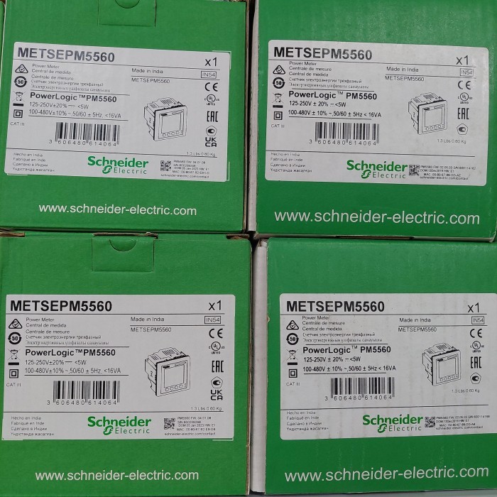 Terlaris Pm 5560 / Power Meter - Power Logic Metsepm5560/Pm 5560 Schneider