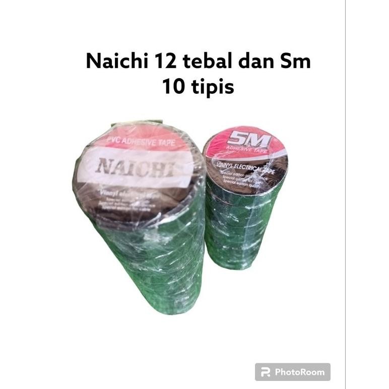 

[Harga Grosir] Solasi Hitam Per Slop / Isolasi Listrik - Berrytape01
