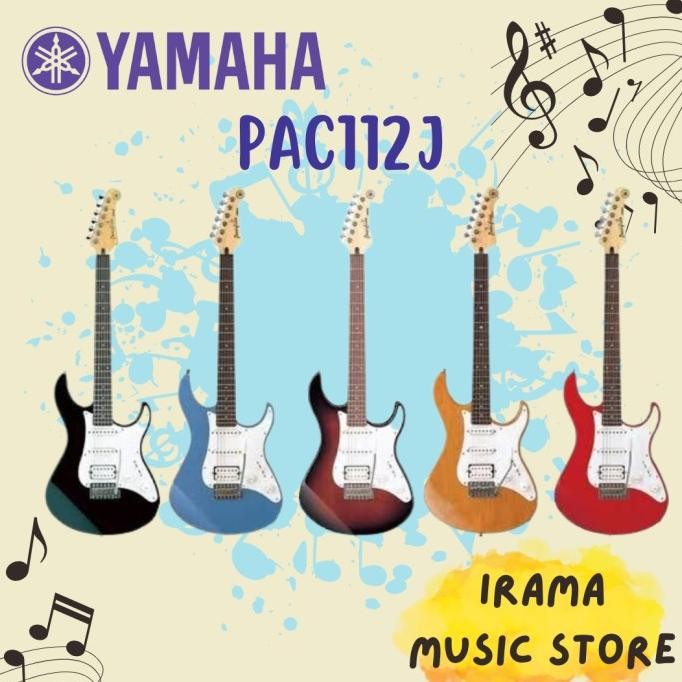 Yamaha Gitar Elektrik / Listrik PASIFICA PAC112J ORIGINAL