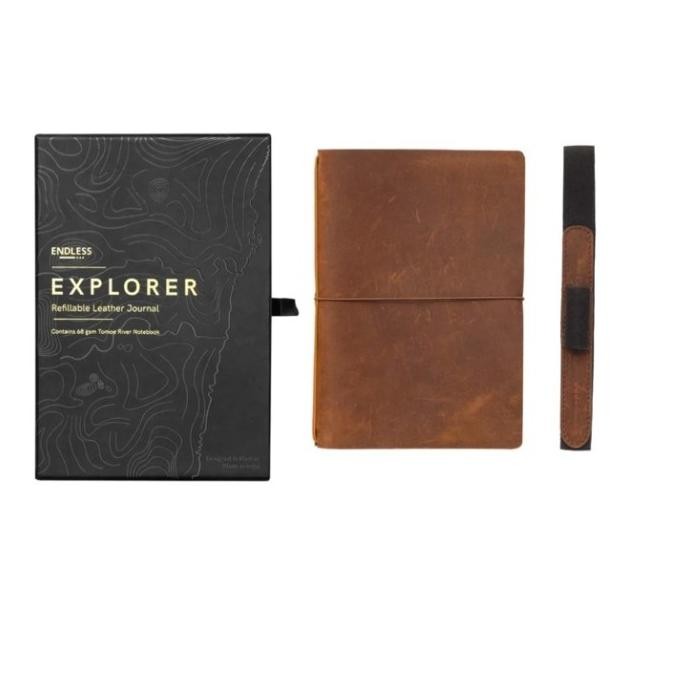 

Endless Regalia Paper - Explorer Refillable Leather Journal