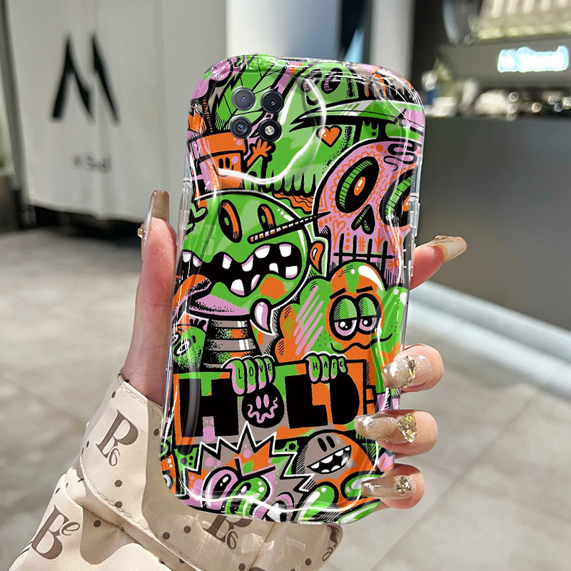 Casing Hp Untuk OPPO A73 5G OPPO A72 5G OPPO A53 5G Case Casing Softcase pelindung silikon Hantu pol