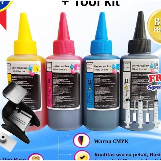 

Paket Refill Tinta Printer Hp 680 678 682 802 803 703 704 46 60 61