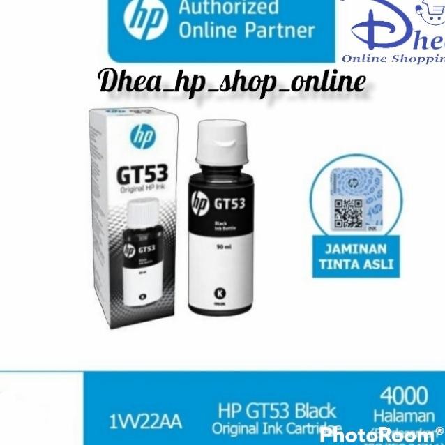 

Tinta Printer Hp Gt53 Bla / Ink Smart Tank 319 419 500 519