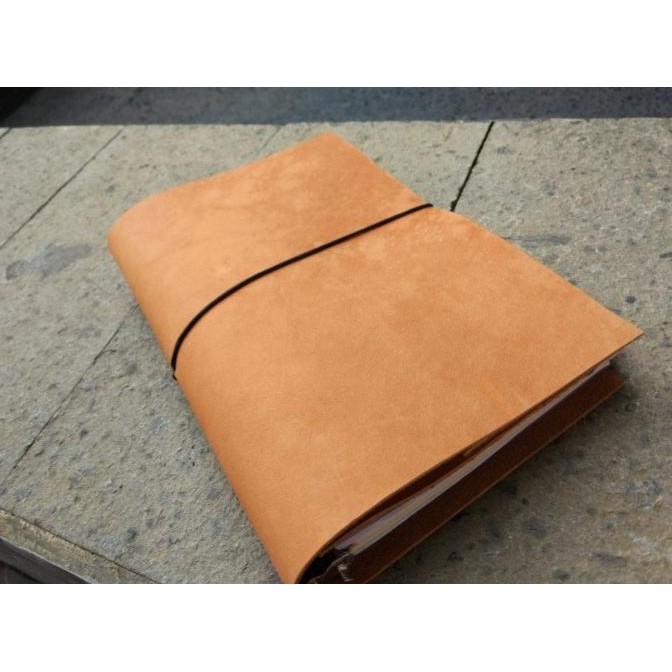 

Mega Binder A5 Loose Leaf Kulit - Leather Cover Like Midori !! Ready