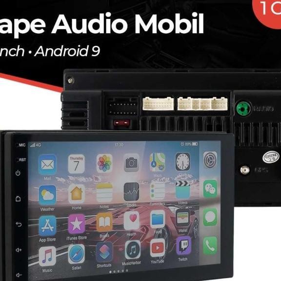 Taffware Tape Audio Mobil 7 Inch Radio Bluetooth Android 9 - 9218