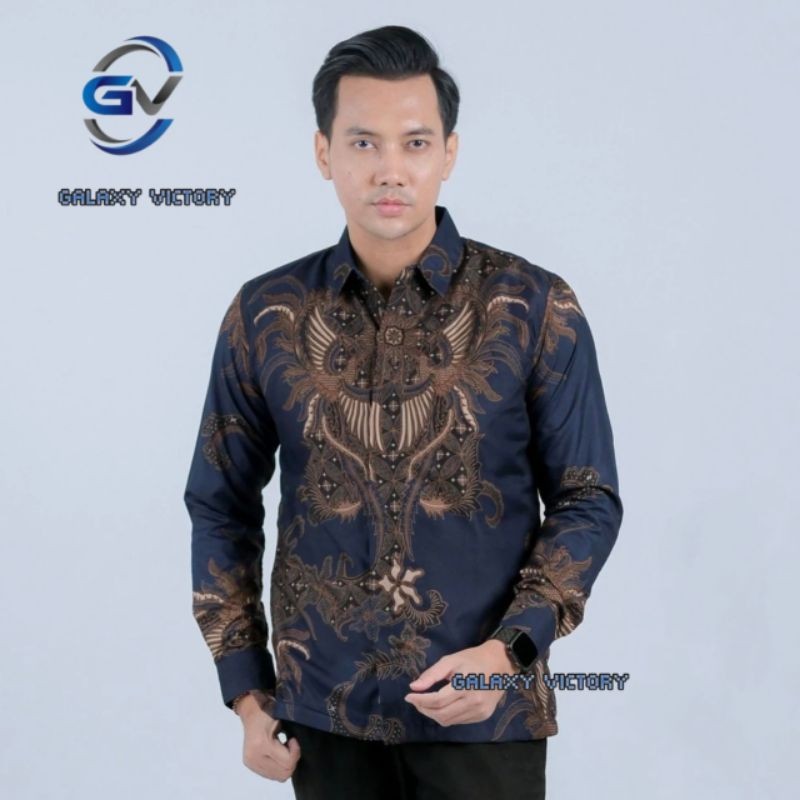Kemeja Batik Pria Slimfit Premium Batik ChrisR7 C-HR 1030