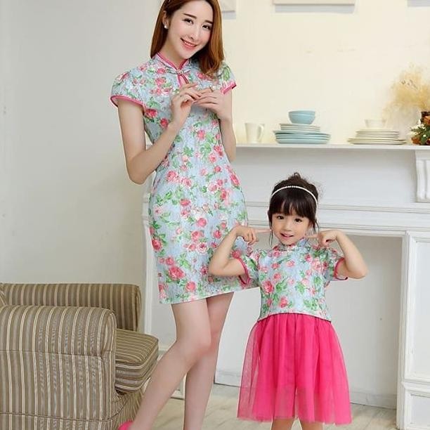 SDF set couple mom imlek chinese traditional clothes 6 TERLARIS