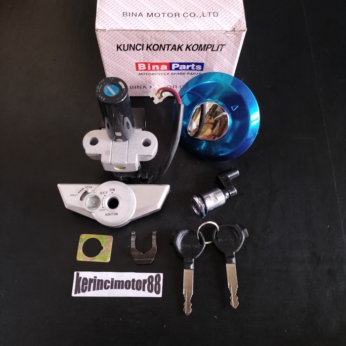 KUNCI KONTAK SET PLUS TUTUP TANGKI CB 150R OLD CB150 2012-2015 KOMPLIT