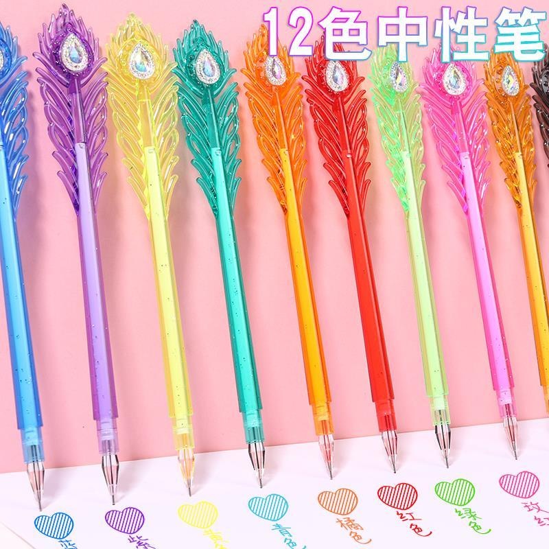 

Pena Gel Warna-warni Pena Akun Tangan Lucu Pelajar