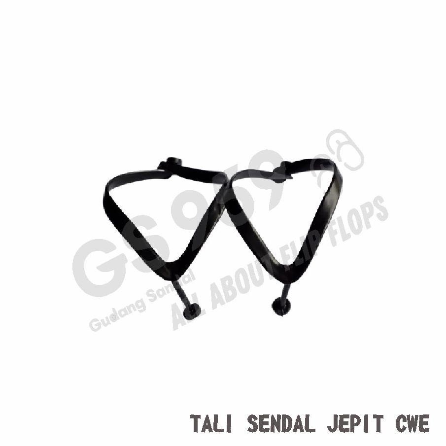 Tali Sendal Jepit Cewek Warna Hitam