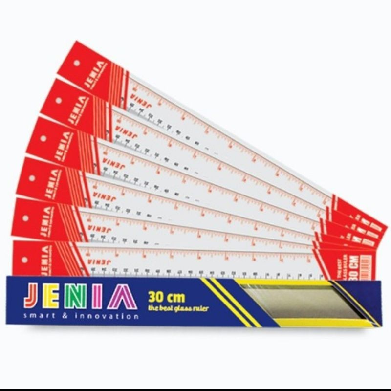 

PENGGARIS GARISAN PLASTIK JENIA 30CM/PCS