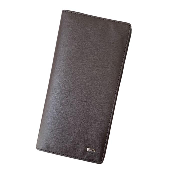 Dompet Panjang Pria Kulit Polos Braun Buffel