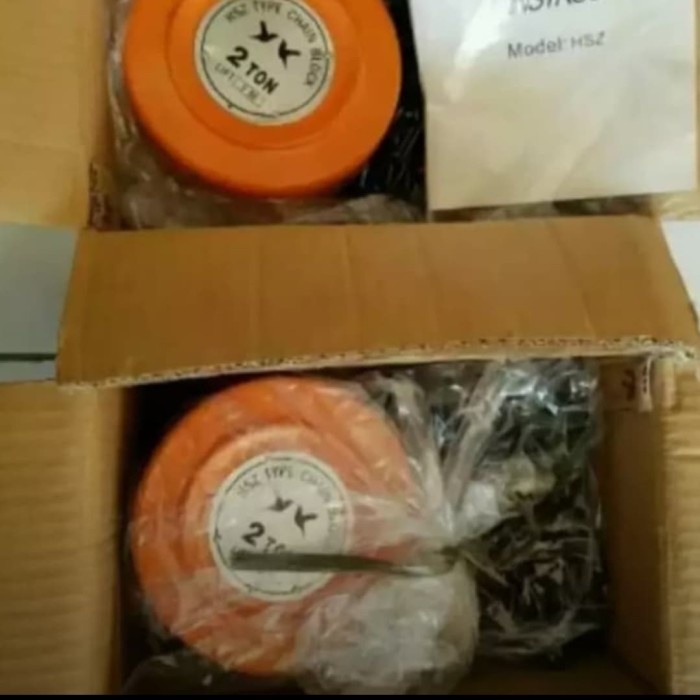 READY Katrol 2 ton 3 meter rantain chainblock takel