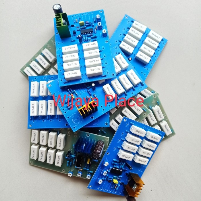 KIT POWER SUPPLY RTVC 60A FIBER FR4 RESISTOR KAKI TEMBAGA