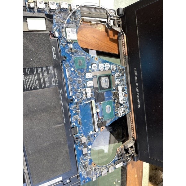 BACA DESKRIPSI CASING /MOTHERBOARD/MOBO/MAINBOARD LAPTOP ASUS ROG