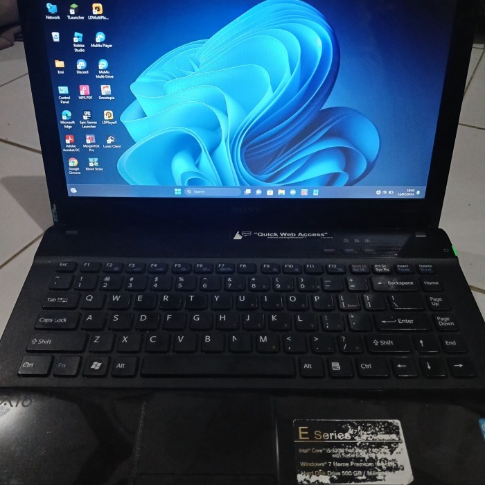 LAPTOP SONY VAIO WINDOWS 11 PRO