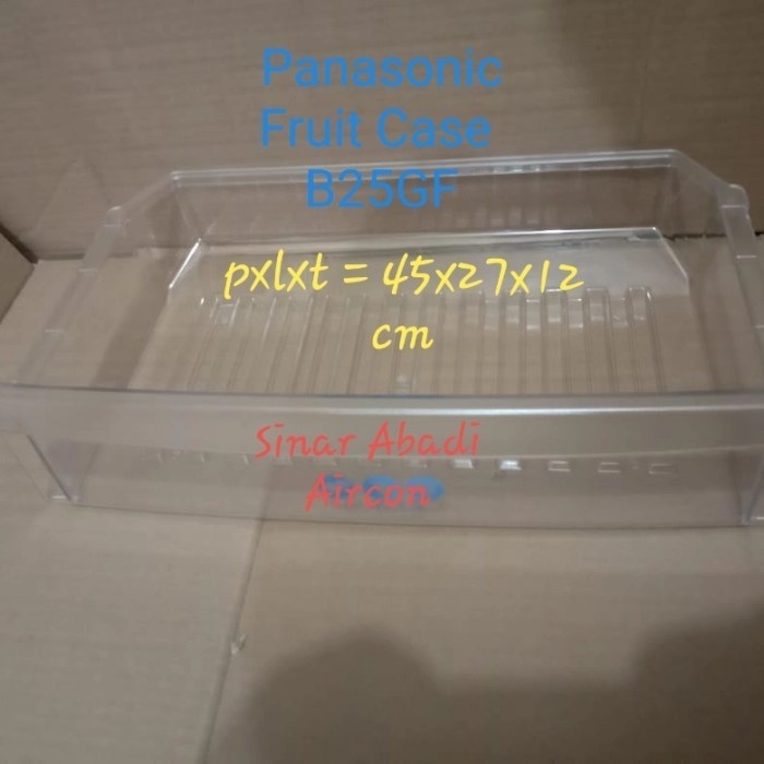 RAK DAGING DAN BUAH KULKAS PANASONIC B25GF