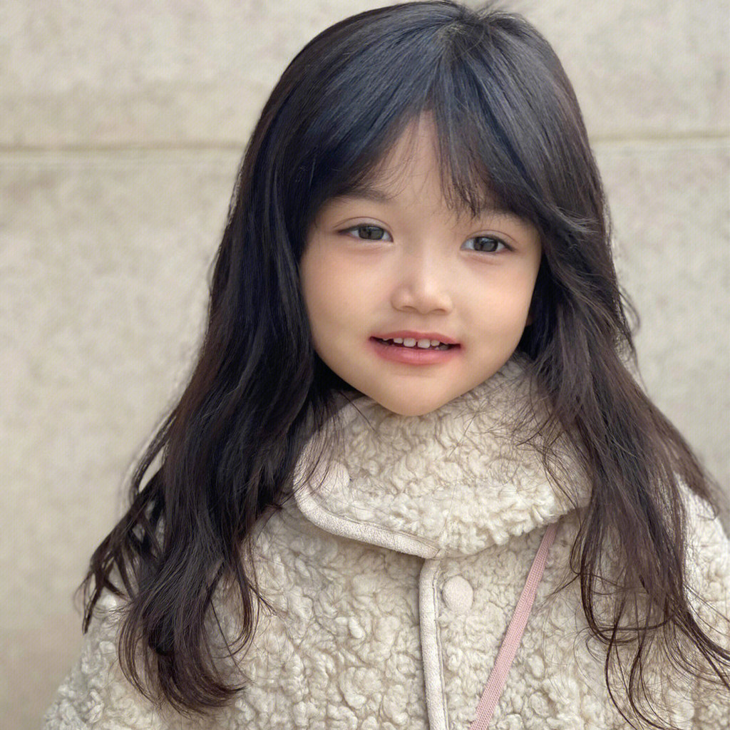 Wig Rambut Panjang Lurus Anak Perempuan, Penutup Kepala Rambut Panjang Poni Udara Botak untuk Wanita