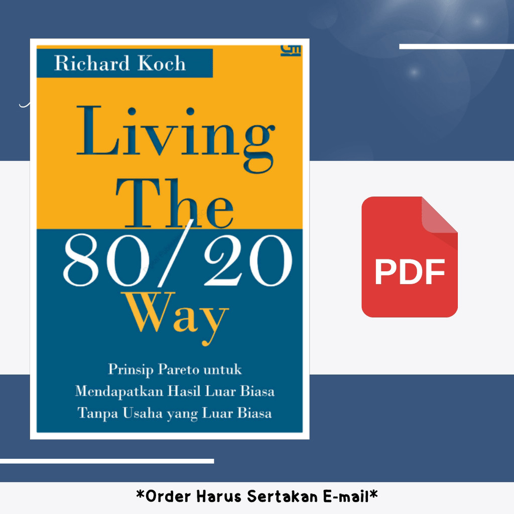 

1368. Living The 8020 Way (Richard Koch)